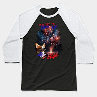 Firework Show (Light up my Night) Baseball T-Shirt